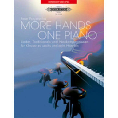 More Hands One Piano 6 Or 8 Hands Book with CD-Buzz Music