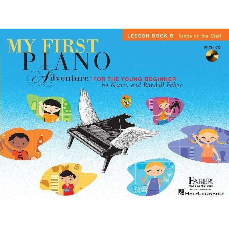 My First Piano Adventure Lesson Bk B Book with CD-Buzz Music