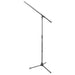 On Stage Euro Boom Mic Stand Black-Buzz Music