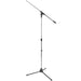 On Stage Euro Boom Mic Stand Chrome-Buzz Music
