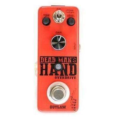 Outlaw Dead Man S Hand 2 Mode Overdrive Mini Pedal-Buzz Music