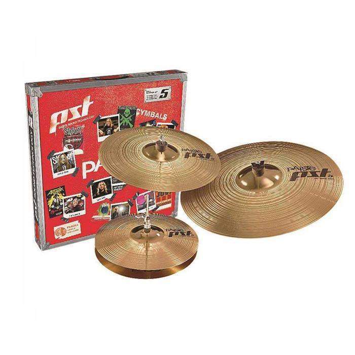 Paiste Cymbal Pack 14 16 20 Inch Cymbals + Bonus 18 InchCrash!-Buzz Music