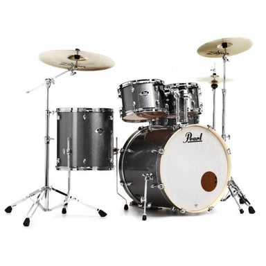 Pearl Export Plus Drum Kit 22 Inch Fusion Plus Package Grindstone Sprakle With Zildjian Cymbals-Buzz Music