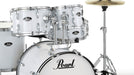 Pearl Roadshow Junior Pack With Hardware, Stool & Cymbals - Pure White-Buzz Music