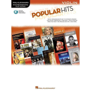 Popular Hits Violin Book with CD Various-Buzz Music