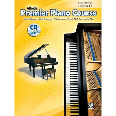 Premier Piano Course Lvl 1B Lesson Book with CD Univesal-Buzz Music