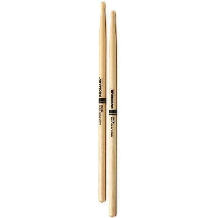 Promark Hickory 7A Wood Tip Drumstick-Buzz Music