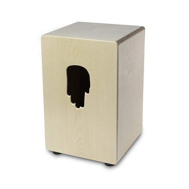 Pur Cajon Compact Qs Nut (White) With Backpack-Buzz Music