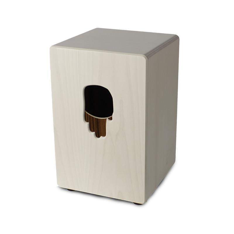Pur Cajon Vision Sp (White) With Backpack-Buzz Music