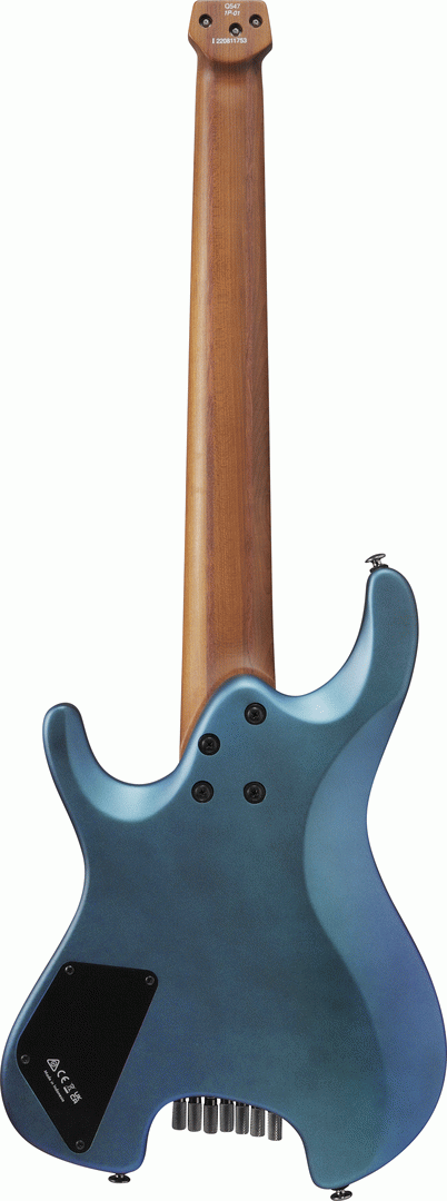 Ibanez Q547 Blue Chameleon Metallic Matte Premium Guitar With Bag-Buzz Music