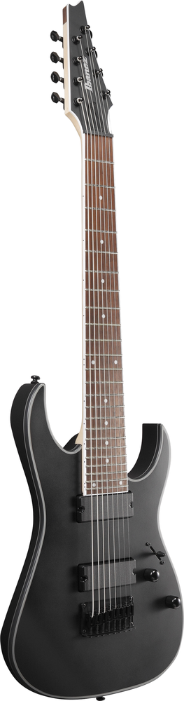 Ibanez RG8EXBKF 8 String Electric Guitar Black Flat-Buzz Music