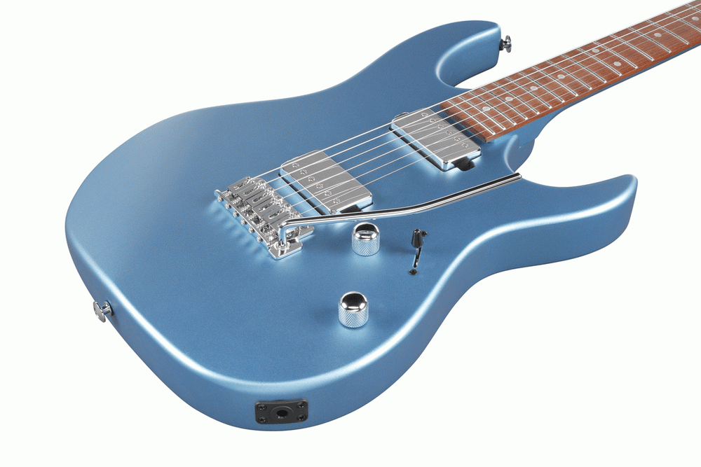 Ibanez RX120SP Metallic Light Blue Matte Electric Guitar-Buzz Music