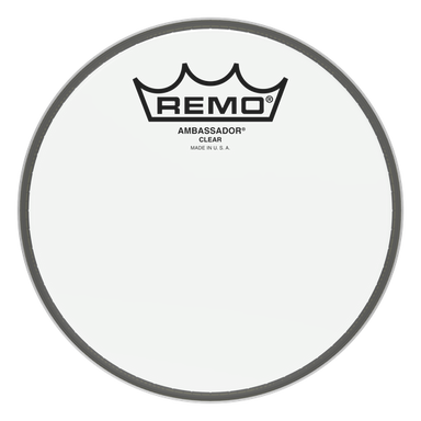 Remo Ambassador Clr 06 Inch Drum Head Clear Batter-Buzz Music