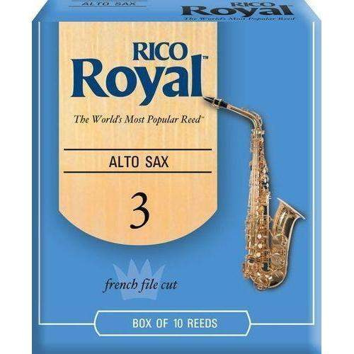 Rico Royal Alto Sax Reeds Strength 3.0 10 Pack-Buzz Music