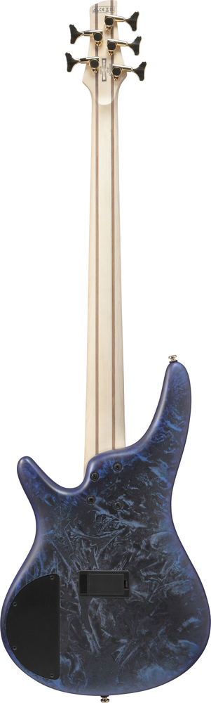 Ibanez SR305EDXCZM 5 String Electric Bass Guitar Cosmic Blue Frozen Matte-Buzz Music