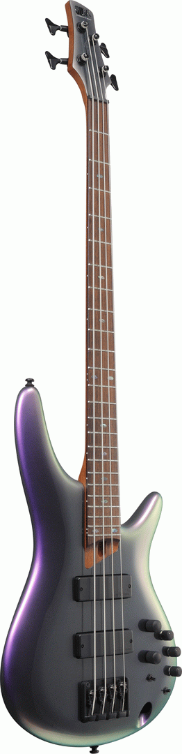 Ibanez SR500E Black Aurora Burst Electric Bass-Buzz Music