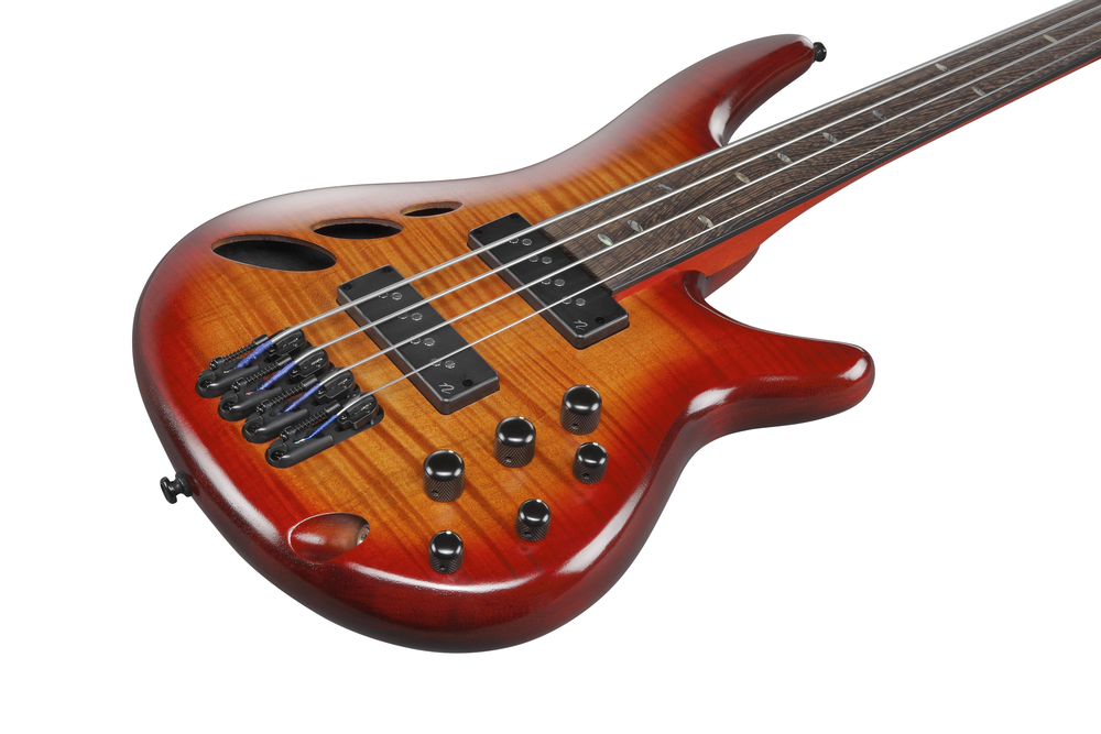 Ibanez SRD900FBTL 4 String Electric Bass Guitar Brown Topaz Burst Low Gloss-Buzz Music