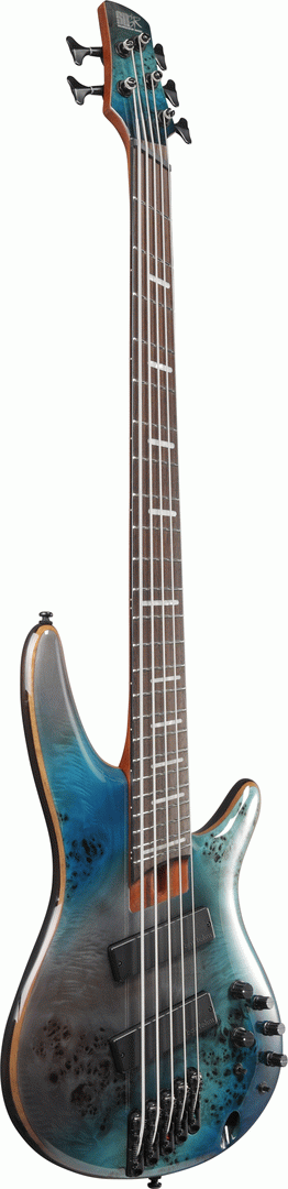 Ibanez SRMS805 Tropical Seafloor 5 String Electric Bass-Buzz Music