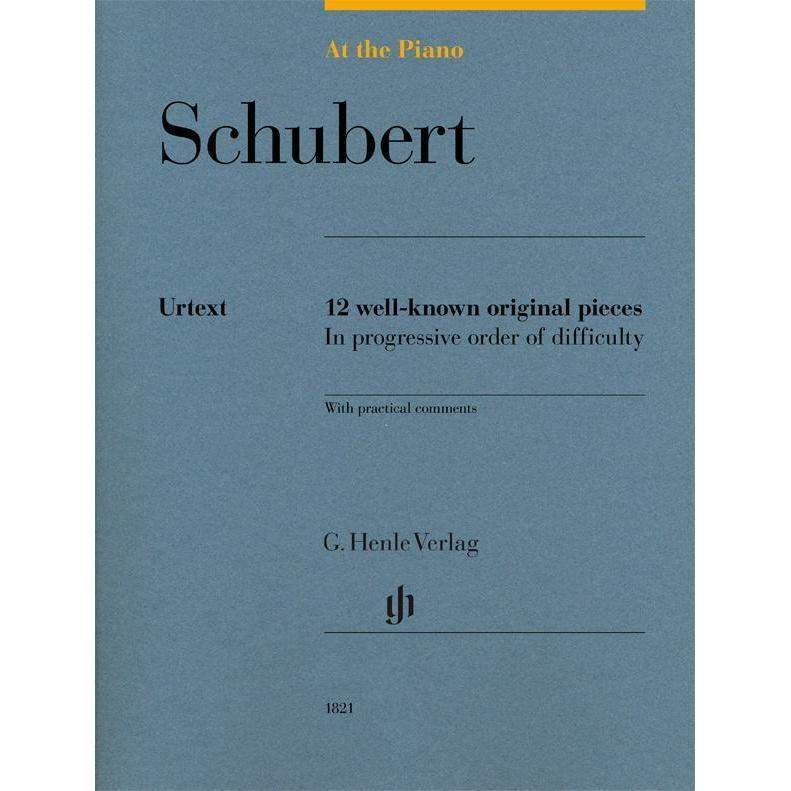 Schubert At The Piano 12 Well Known Original Pie-Buzz Music