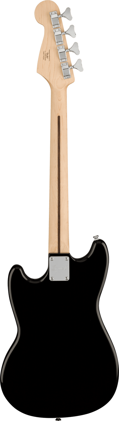 Squier Bronco Bass Maple Fingerboard White Pickguard Black-Buzz Music