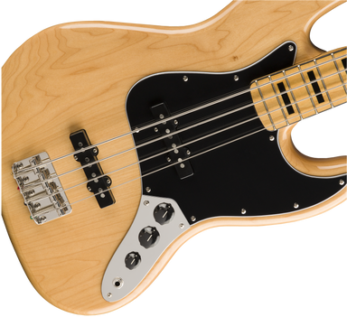 Squier Classic Vibe 70S Jazz Bass Maple Fingerboard Natural-Buzz Music