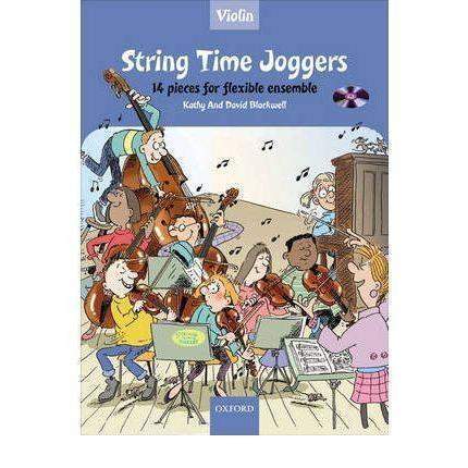 String Time Joggers Violin Book with CD-Buzz Music