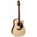 Takamine Custom Pro Series 4 Dreadnought Ac El Guitar With Cutaway In Natural Gloss Finish-Buzz Music