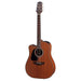 Takamine G11 Series Left Handed Dreadnought Ac El Guitar With Cutaway In Natural Satin Finish-Buzz Music