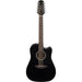 Takamine G30 Series 12 String Dreadnought Ac El Guitar With Cutaway In Black Gloss Finish-Buzz Music
