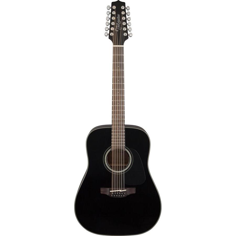 Takamine G30 Series 12 String Dreadnought Acoustic Guitar In Black Gloss Finish-Buzz Music