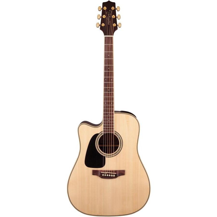 Takamine G50 Series Left Handed Dreadnought Ac El Guitar With Cutaway In Natural Gloss Finish-Buzz Music