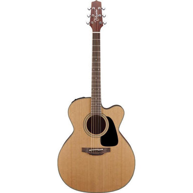 Takamine Pro Series 1 Jumbo Ac El Guitar With Cutaway Natural Gloss Top With Satin Back & Sides-Buzz Music