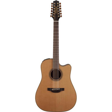 Takamine Pro Series 3 Dreadnought 12 String Ac El Guitar With Cutaway In Natural Satin Finish-Buzz Music