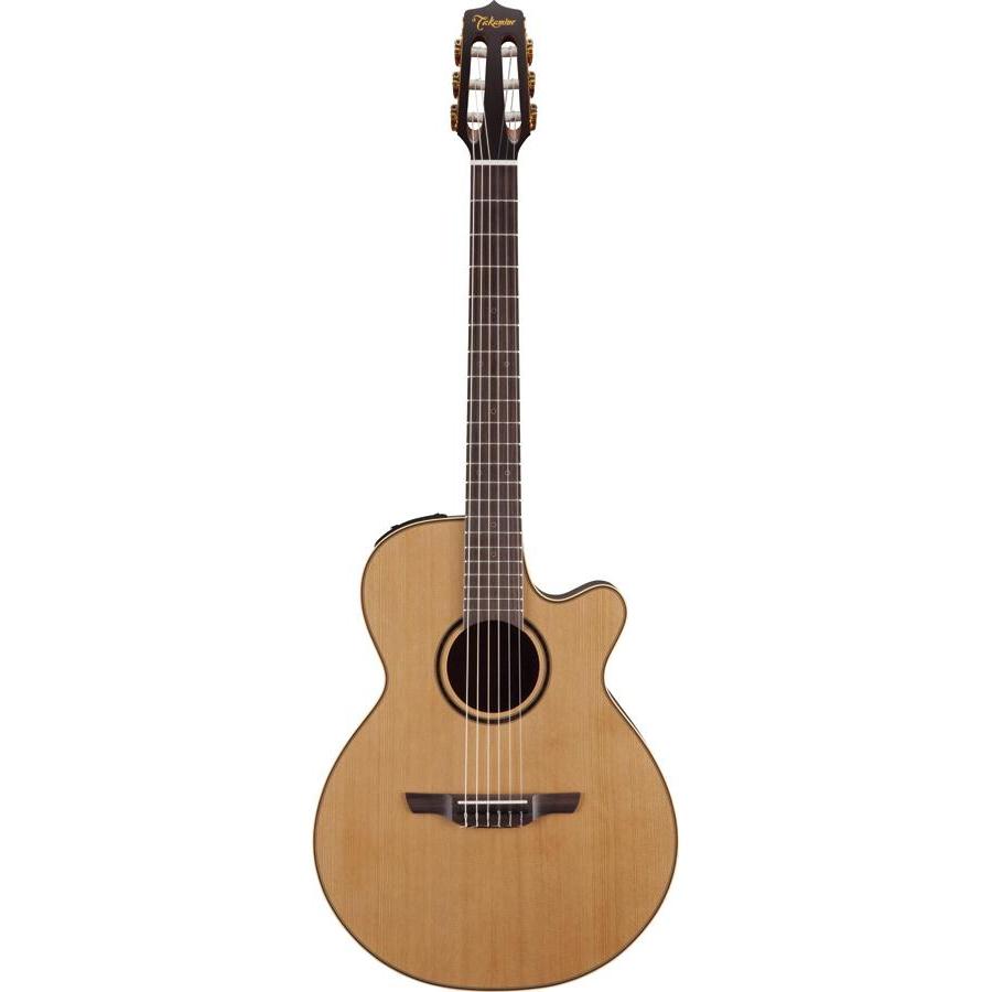 Takamine Pro Series 3 Fcn Nylon String Ac El Guitar With Cutaway In Natural Satin Finish-Buzz Music