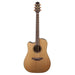 Takamine Pro Series 3 Left Handed Dreadnought Ac El Guitar With Cutaway In Natural Satin Finish-Buzz Music