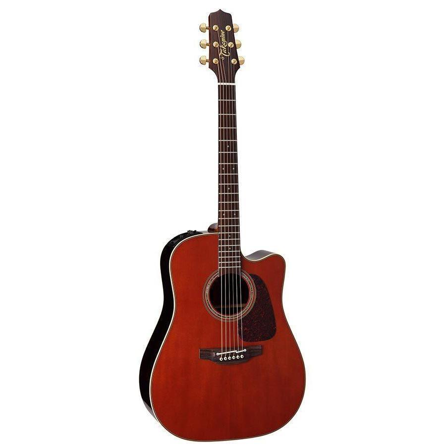 Takamine Pro Series 5 Dreadnought Ac El Guitar With Cutaway In Whiskey Brown Gloss Finish-Buzz Music