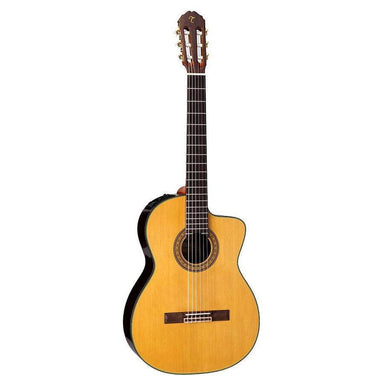 Takamine Pro Series Ac El Full Size Classical Guitar With Cutaway In Natural Gloss Finish-Buzz Music
