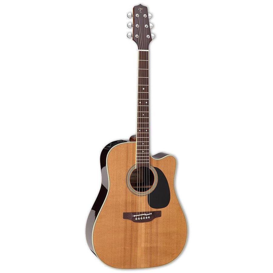 Takamine Thermal Top Series Dreadnought Ac El Guitar With Cutaway In Natural Gloss Finish-Buzz Music