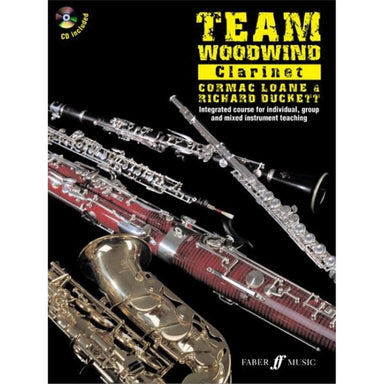 Team Woodwind Clarinet Book with CD-Buzz Music