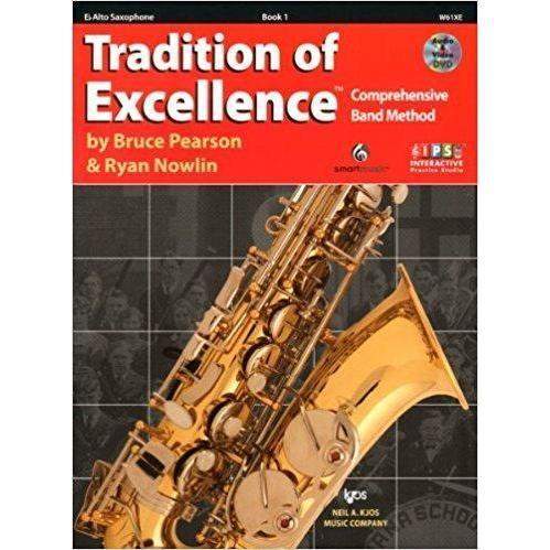 Tradition Of Excellence Bk 1 Bk Dvd Alto Sax-Buzz Music