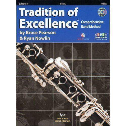 Tradition Of Excellence Bk 2 Bk Dvd Clarinet-Buzz Music