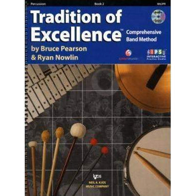 Tradition Of Excellence Perc Book 2-Buzz Music