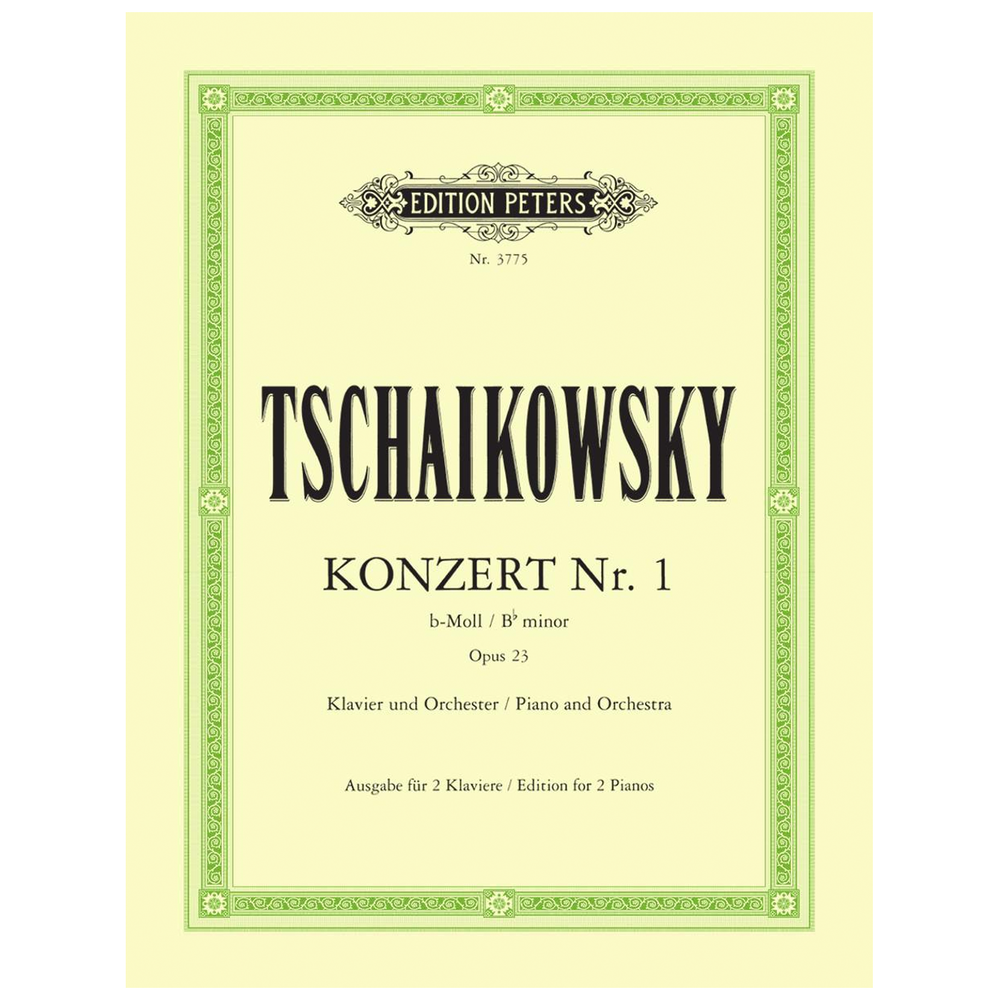 Tschaikowsky Concerto No 1 Op 23 B Flat Min 2 Pianos 4 Hands-Buzz Music