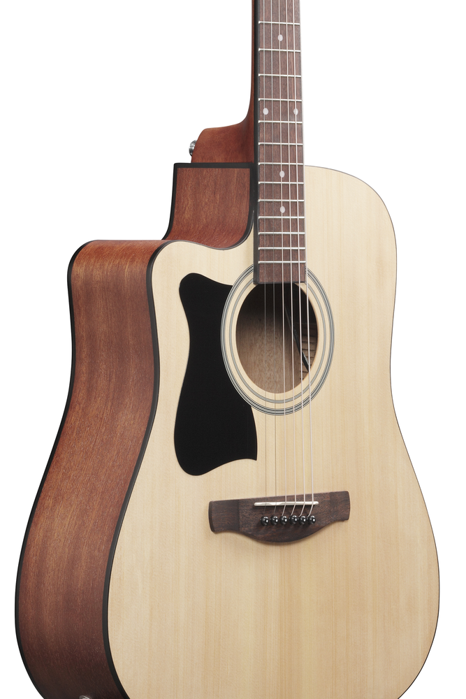 Ibanez V40LCE Open Pore Natural Acoustic Guitar with Pickup-Buzz Music