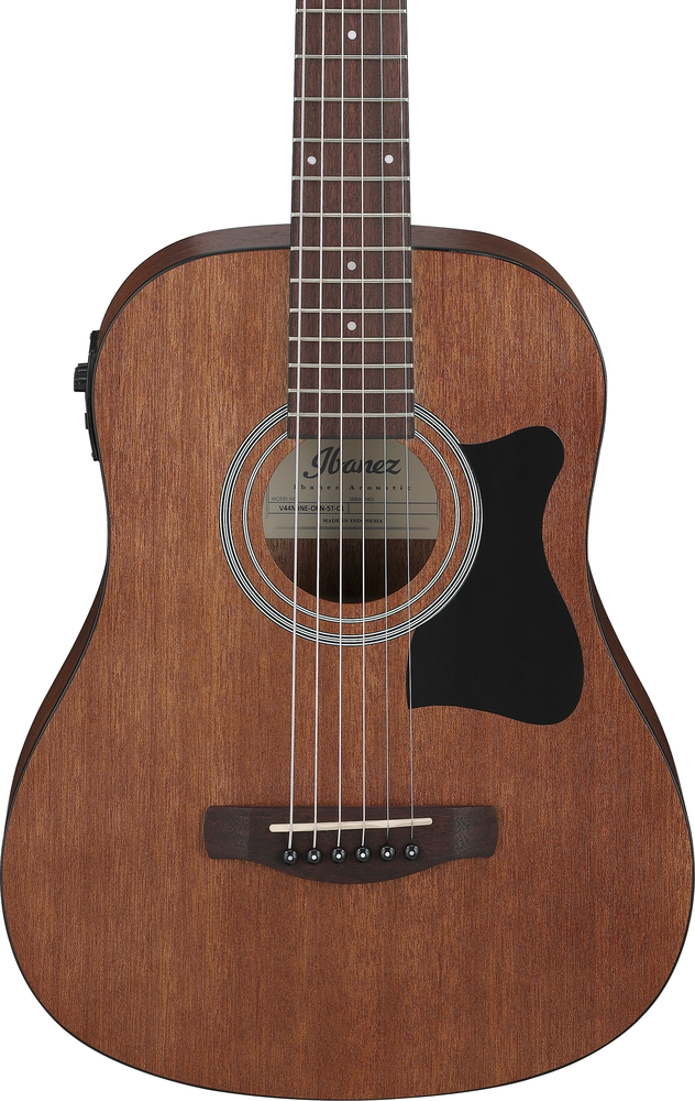 Ibanez V44Minie Open Pore Natural Acoustic Guitar with Pickup-Buzz Music