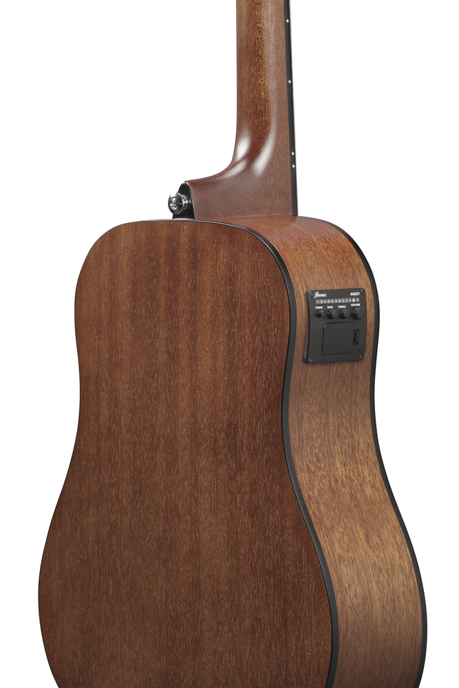 Ibanez V44Minie Open Pore Natural Acoustic Guitar with Pickup-Buzz Music