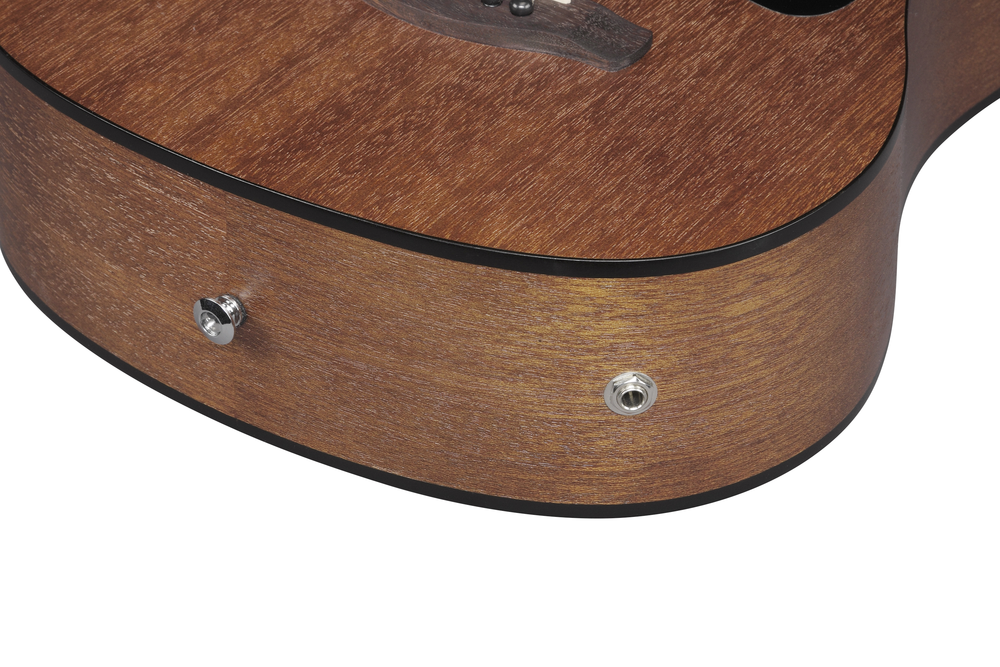 Ibanez V44Minie Open Pore Natural Acoustic Guitar with Pickup-Buzz Music