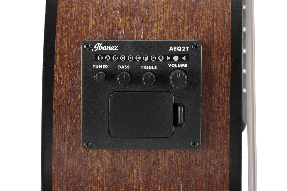 Ibanez VO44CE Open Pore Natural Acoustic Guitar with Pickup-Buzz Music