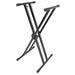 Xtreme Keyboard Stand Double Braced X Style-Buzz Music
