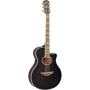 Yamaha Apx1000 Mocha Black Electric Acoustic Guitar-Buzz Music